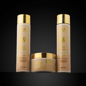 Zestaw INFINITY do włosów puszących - szampon, odżywka, maska